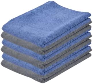 Superio Microfiber Squeegee Mopping Towel Extra Large Miracle Cloth 20 x 30 Streak Free Microfiber Floor Cloth-Rag for Cleaning House, Kitchen, Bathroom-Scratch Free- 6 Pack (205-1003) by Superio