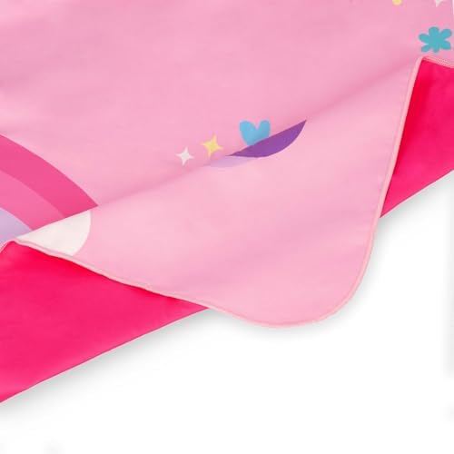 Legami Beach Towel for Children, Poncho Towel, Microfiber, Bathrobe, Compact, Lightweight, Quick-Drying, Ultra-Absorbent, with Hood, One Size - Image 4