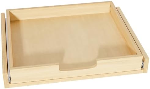 Pullout Cabinet Organizer, 29''W×21''D×3''H Slide Out Shelves for Kitchen Cabinets, Pull out Drawers for Kitchen Cabinets, Pantry, Bathroom, & Storage Organization by GREHITK