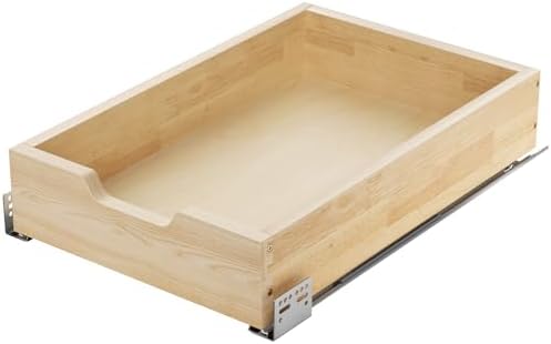 ROOMTEC Pull Out Drawers for Cabinets, 13½” W x 21” D Soft Close Slide Out Drawers for Kitchen Cabinets, Cabinet Pull Out Shelves Requires At Least 14.5” Cabinet Opening by ROOMTEC