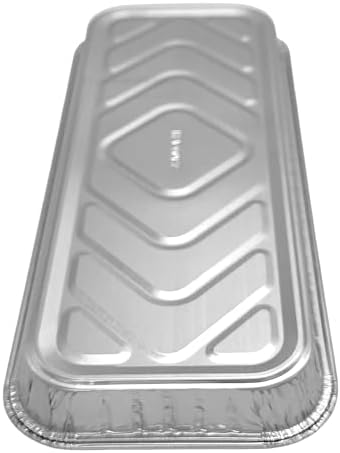 PACTOGO 12" x 5" x 1" Disposable Aluminum Foil Oblong Danish Cake Pans - Ideal Baking Tins for Sweets, Cakes, Cookies, Brownies (Pack of 25) - Image 6