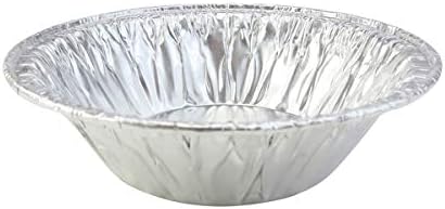 KitchenDance Disposable Aluminum Foil Tart Pan - 3 Inches Round Aluminum Foil Individual Pie Pans for Pies and Tarts - Baking Pans Perfect for Baking, Cooking, and Preparing Food - 301, 50 Count by Unknown