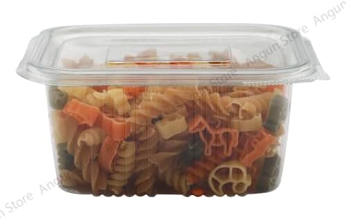 Limera Clear Plastic Food Containers with Hinged Lids, 100 Count, Disposable (25, Ounces), Transparent - Image 6