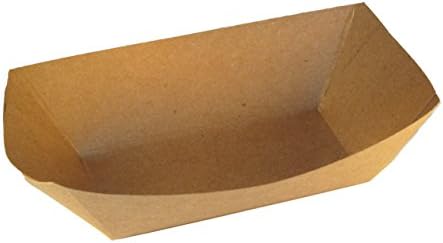 7151 Food Tray, #100, Kraft Plain (Pack of 1000) by Unknown