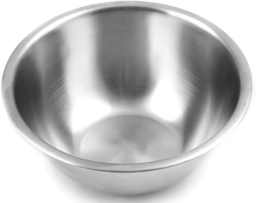 Fox Run Stainless Steel Small Mixing Bowl, 7.25 x 7.25 x 3.75 inches, Metallic by foxrunbrands