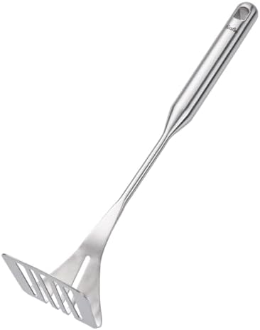 Fissler Essential Potato Masher, 18/10 Stainless Steel Kitchen Utensil for Mashing Potatoes & Vegetables, Ergonomic Handle, Dishwasher Safe by Fissler