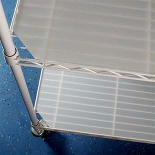 Shelving Inc. 18" d x 36" w Translucent Wire Shelf Liners, 4 Count - Image 2