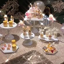 JYFLZQ Champagne Sequin Tablecloth Glitter Party Table Cover 108 Inch Round - Image 3