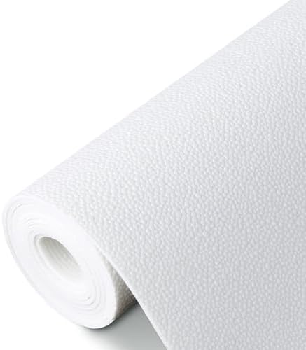 WochiTV Shelf Liner for Cabinets, Drawer Non Adhesive Non Slip Foam Mat for Kitchen, Pantry, Bathroom, Cupboard, Garage, Closet, Shelves, Drawer, Tool Box, White 11.8 x 59 inches by WochiTV