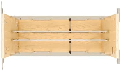 Rev-A-Shelf Pullout Bakeware Organizer w/Soft-Close, Min Opening 5.5" Wide - Image 4