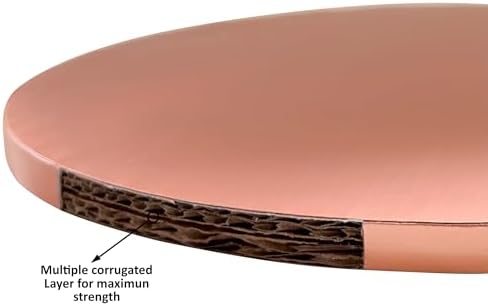 Maritide 14 Inch Cake Board Drums Round, 6-Pack, Rose Gold, Sturdy 1/2” Thick for Heavy Or Multi-Tiered Cakes - Image 5