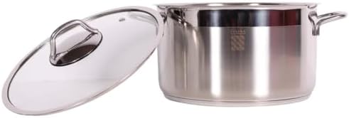 Serenk Pots and Pans Set Stainless Steel, Non Stick, 5 Pieces, Non Toxic Cokware, Induction Cookware, w/Pots & Pans & Saucepans, Cooking Sets Pots and Pans (Stainless Steel 5 Pc) - Image 7
