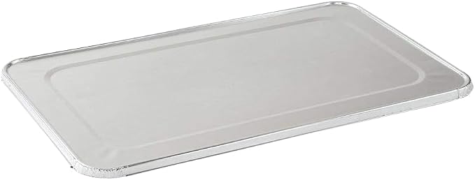 Full Size Aluminum Pans With Lids, 21x13 Large Disposable Roasting & Baking Deep Foil Pans - 10 Pack - Extra Heavy Duty Durable Chafing Trays for Restaurants, Steam Table, Buffets & Bakeware - Image 5