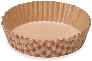 Welcome Home Brands Check Ruffled Baking Cups - Decorative and Functional Baking Liners for Muffins and Cupcakes(7) by Unknown