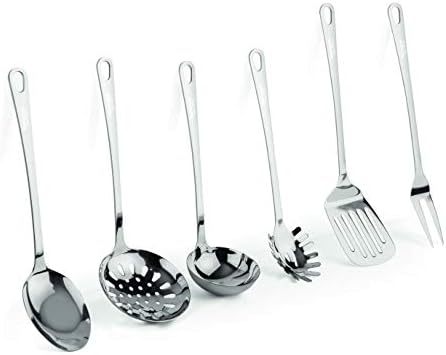 Barazzoni 6-piece ladle Set, Stainless Steel 18/10 by Barazzoni