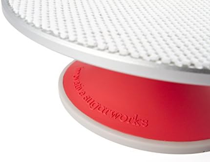 Sugarworks Artists Cake Turntable Rotating Cake Stand Cake Decorating Stand, with Brake/Stop - Image 4