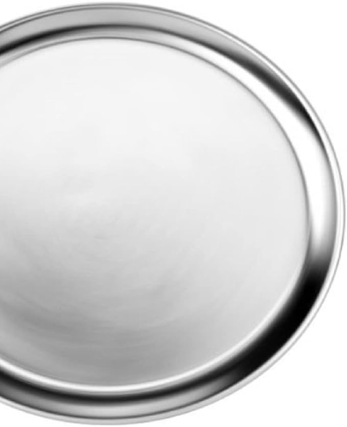 TrueCraftware- 17-Inch Aluminum Pizza Pans Set of 3 Wide Rim- Pizza Tray for Baking Bakeware Commercial Quality for Pizzeria Restaurant Home Kitchen - Image 4