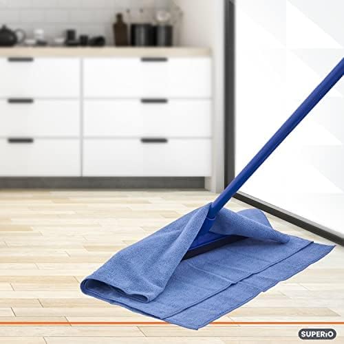 Superio Microfiber Squeegee Mopping Towel Extra Large Miracle Cloth 20 x 30 Streak Free Microfiber Floor Cloth-Rag for Cleaning House, Kitchen, Bathroom-Scratch Free- 6 Pack (205-1003) - Image 5