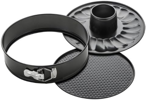Premier Housewares Carbon Steel Cake Pan Set, 3 Pieces by Premier
