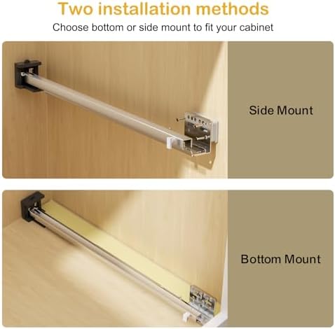 Pull Out Drawers for Cabinets, 16½” W x 21” D Soft Close Slide Out Drawers for Kitchen Cabinets, Cabinet Pull Out Shelves Requires At Least 17½” Cabinet Opening - Image 4