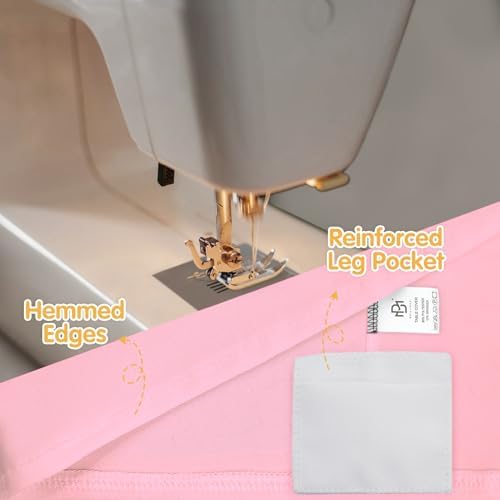 BRILLMAX 6 Pack Pink Spandex Table Covers for 6ft Rectangle Tables - Image 4