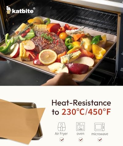Katbite Parchment Paper Baking Sheets, 265 Pcs, 10x15 Inch, Heavy Duty | Unbleached precut oil proof paper, ideal for steaming, cooking, baking bread and cakes, and wrapping food - Image 6
