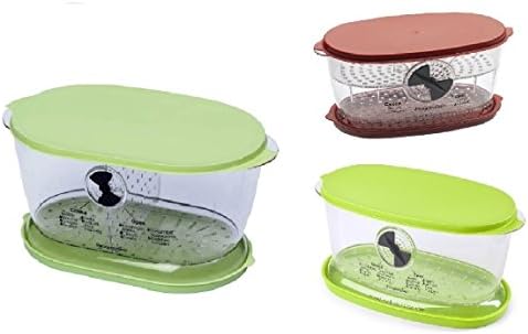 Progressive International Ultimate Keeper Set - Collapsible Produce, Fruit and Vegetable and Berry Keeper( Set of 3) by ProgressiveInternational