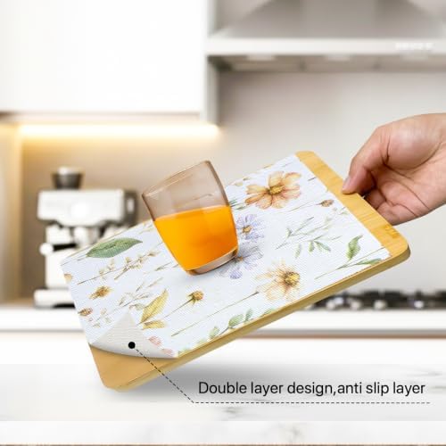 Shelf & Drawer Liner for Kitchen Cabinets Non-Adhesive Flower 12in x 20FT - Image 2