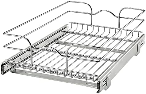 Rev-A-Shelf Pullout Drawer Organizer for Kitchen Cabinets, 15" x 22" by Rev-A-Shelf