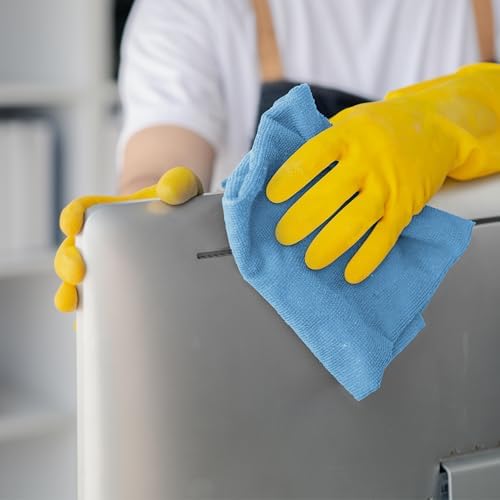 Avalon Towels Microfiber Cleaning Cloths (Value Pack of 12) - Size 12 x 12 Inches, Highly Absorbent Cleaning Rags, Lint Free, Reusable and Washable, Microfiber Towels for Cars - Image 7