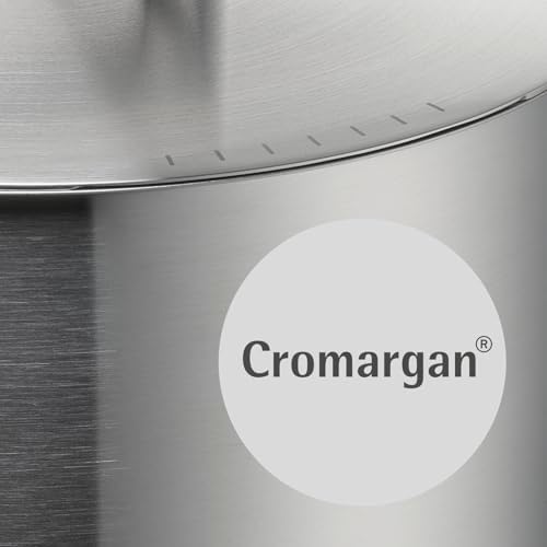 WMF Gourmet Kitchen Bowl 24 cm, Mixing Bowl 4.0 L, Cromargan Stainless Steel, Heat Resistant up to 250 °C, Dishwasher Safe, Non-Slip Base - Image 4