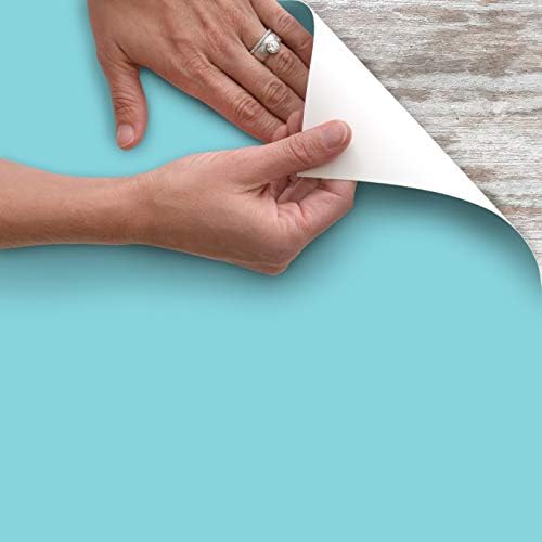Con-Tact Brand Creative Covering, Self-Adhesive Shelf Liner, Multi-Purpose Vinyl Roll, Easy to Use and Apply, 18'' x 50', Teal - Image 2