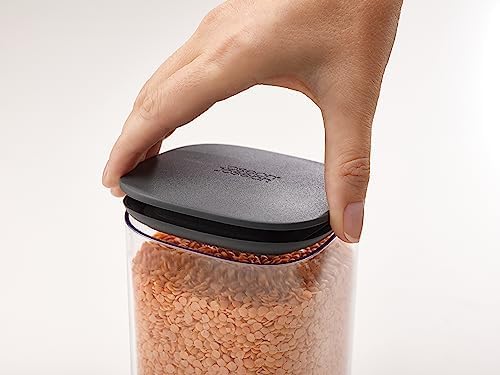 Joseph Joseph Podium Dry Food Storage Container Set with Stand, 5-piece, Gray - Image 3