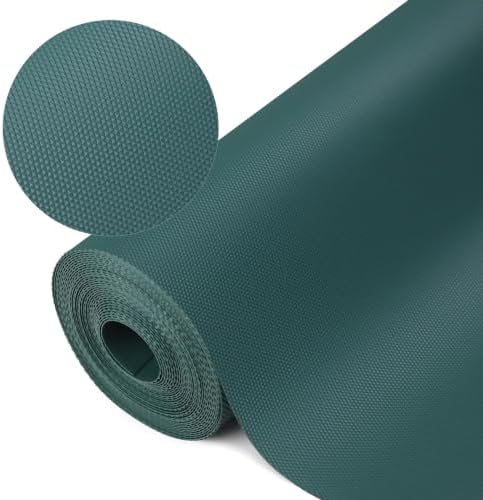 Kitchen Shelf Liner Drawer Liners, Non-Adhesive EVA Cabinet Liners, Green by HooTown