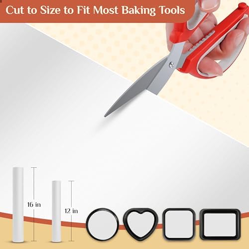 GTJ Silicone Baking Mat Roll, Reusable Baking Sheet Liners, 12 in x 10 ft | Free Cut to Size, Food-Grade, Non-Stick, Non-Slip, For Dough, Pastry, Air Fryer, Freeze Dryer, Oven Pan, Kitchen Counter - Image 2