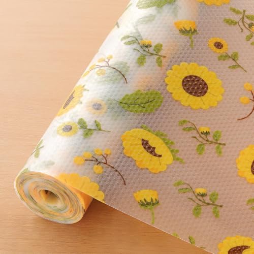 Cooyes Shelf Liner – Premium Non-Adhesive Cabinet & Drawer Liner for Kitchen – Waterproof Shelf Paper with Modern Pattern – Durable EVA Cabinet Mat – Easy to Cut （11.8" W x 120" L） by Cooyes