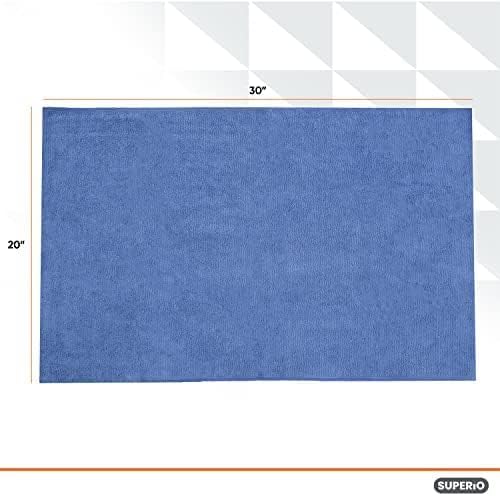 Superio Microfiber Squeegee Mopping Towel Large Miracle Cloth 20 x 30 Streak Free Microfiber Floor Cloth-Rag for Cleaning House, Kitchen, Bathroom-Scratch Free- 2 Pack - Image 5