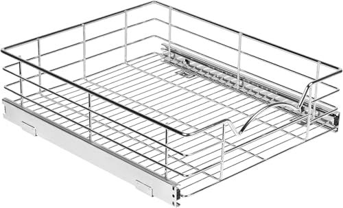 HOLDN’ STORAGE Pull Out Cabinet Organizer, Pantry Drawer, 17"W x 21"D x 5"H by HOLDN%E2%80%99STORAGE