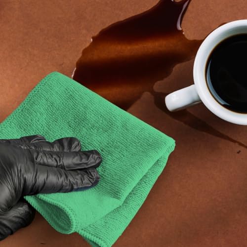 Avalon Towels Microfiber Cleaning Cloths (Value Pack of 12) - Size 12 x 12 Inches, Highly Absorbent Cleaning Rags, Lint Free, Reusable and Washable, Microfiber Towels for Cars - Image 5