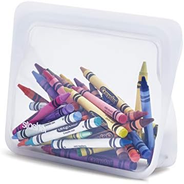Stasher Reusable Silicone Storage Bags (Mini, Clear) and (Sandwich, Clear) - Image 2