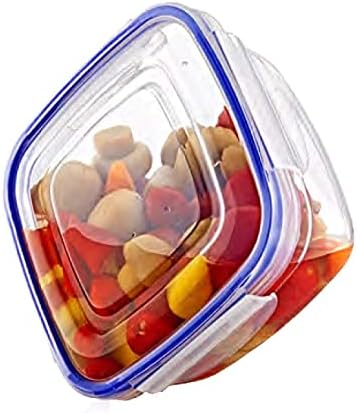 Superio Food Storage Containers, Airtight Leak Proof Meal Prep Containers, Microwave and freezer safe, BPA-free Plastic, Set of 3, - Image 5
