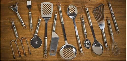 Tala Stainless Steel Serving Spoon, Essential for Serving Foods, Stirring sauces or Straining Vegetables. Dishwasher Safe, 33.5 x 7.0 x 1.5 cm - Image 3