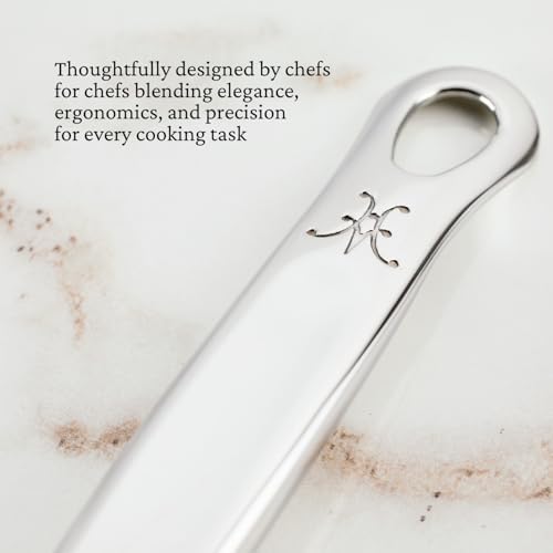 Hestan Provisions Chef's Tools, Slotted Spatula/Turner, (13-Inch), Artisan-Polished Stainless Steel - Image 5