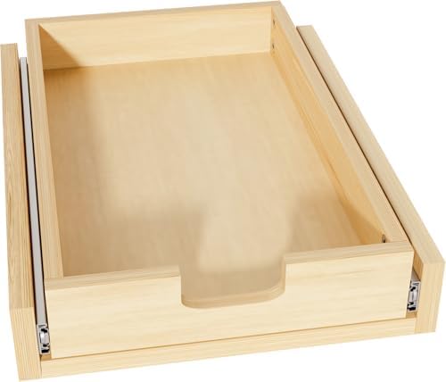Pullout Cabinet Organizer, 11''W×21''D×3''H Slide Out Shelves for Kitchen Cabinets, Pull out Drawers for Kitchen Cabinets, Pantry, Bathroom, & Storage Organization by GREHITK