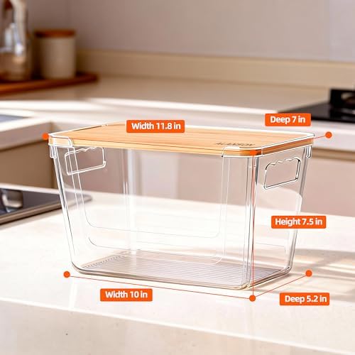 4 Pack Pantry Storage Containers for Onions, Potatoes and Trash Bags - Image 4