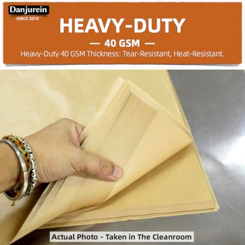 20x30" 1200 Bulk Sheets Unbleached Heavy-Duty Extra Large Parchment Paper | Food grade non-stick & greaseproof, oven safe for baking trays, pizza stones, bakery, catering & food service use - Image 3