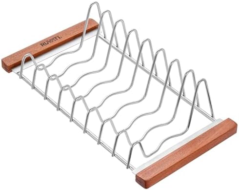Ruvati LedgeFit Dish Drying Rack Drainer Plate Cup Holder Workstation Sink Top Sliding Accessory Stainless Steel - RVA1545 by Unknown