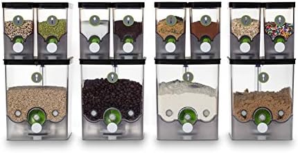 PantryChic SmartCanister, LARGE, Stores, Measures & Dispenses Dry Ingredients Smart Storage System SOLD SEPARATELY - BPA-Free Airtight Canisters Ideal for Flour, Sugar, Rice & Coffee - Image 2