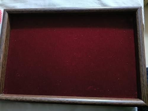 Self Adhesive Sheets Peel and Stick Velvet Flock Soft Velvet Drawer Liner DIY Fabric Felt Liner Sticker Decal for Drawers Jewelry Box Felt Lining Arts and Crafts 14" W x 197" L Wine Red - Image 5