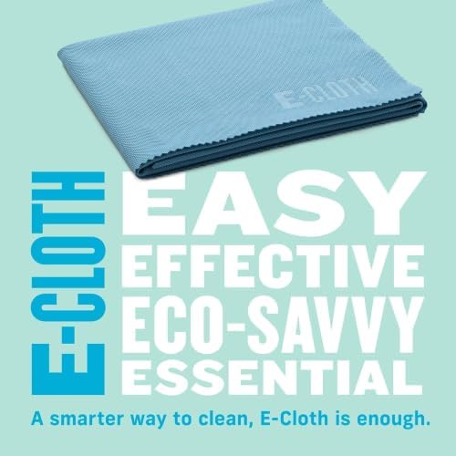 E-Cloth Glass & Polishing Cloth - Reusable & Durable Glass Cleaner - 4 Pack - Image 6